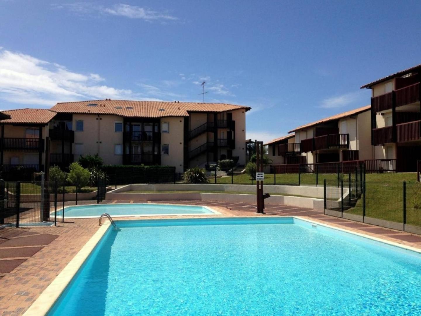 V-Landes 02-Vieux Boucau Appartement 4 Personnes Avec Vue Sur Le Lac Marin Dans Residence Avec Piscine Vieux-Boucau-les-Bains Eksteriør billede